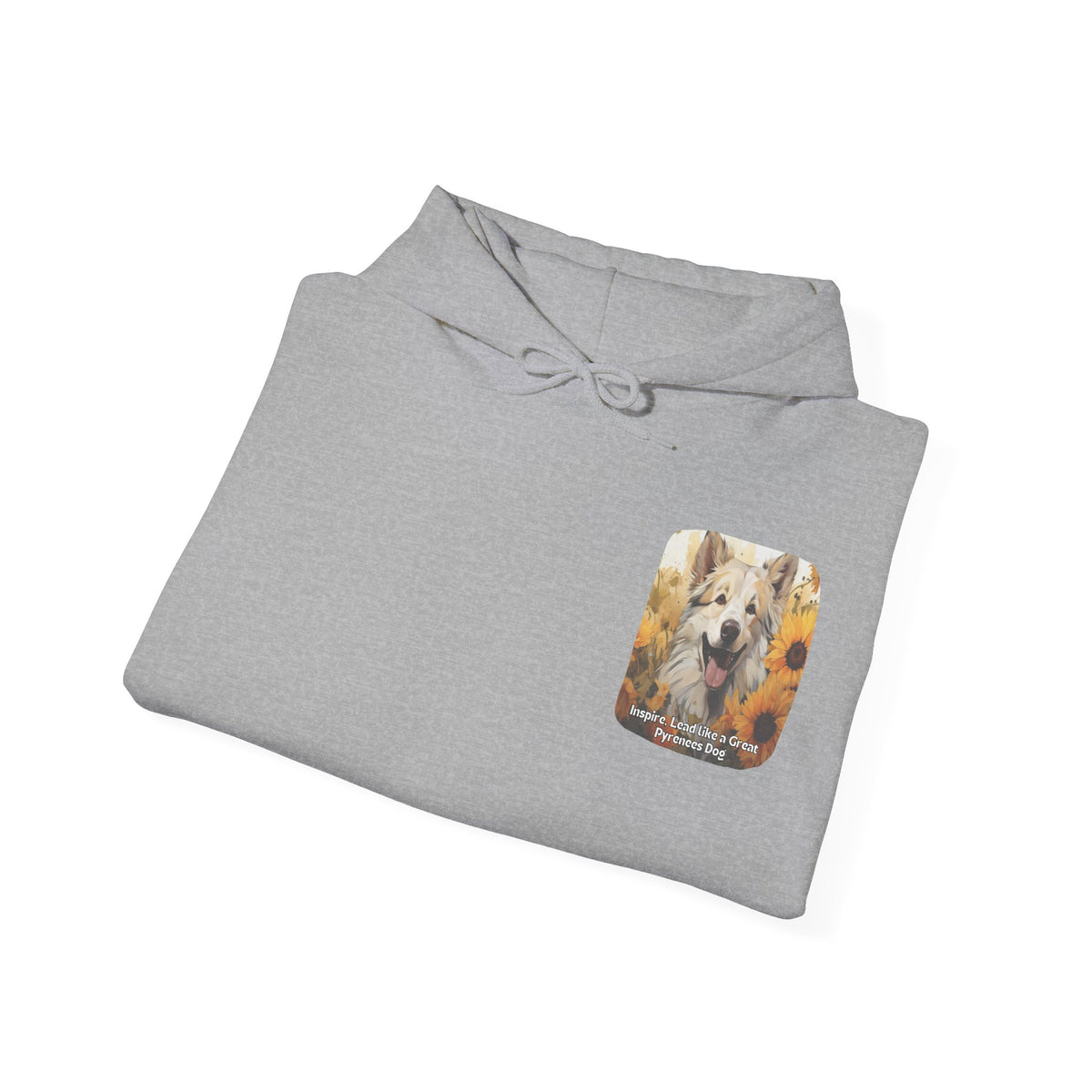 Akita Guardian Sunflower Hoodie – 'Protect, Inspire Security' – Unisex Loyalty-Inspired Pullover