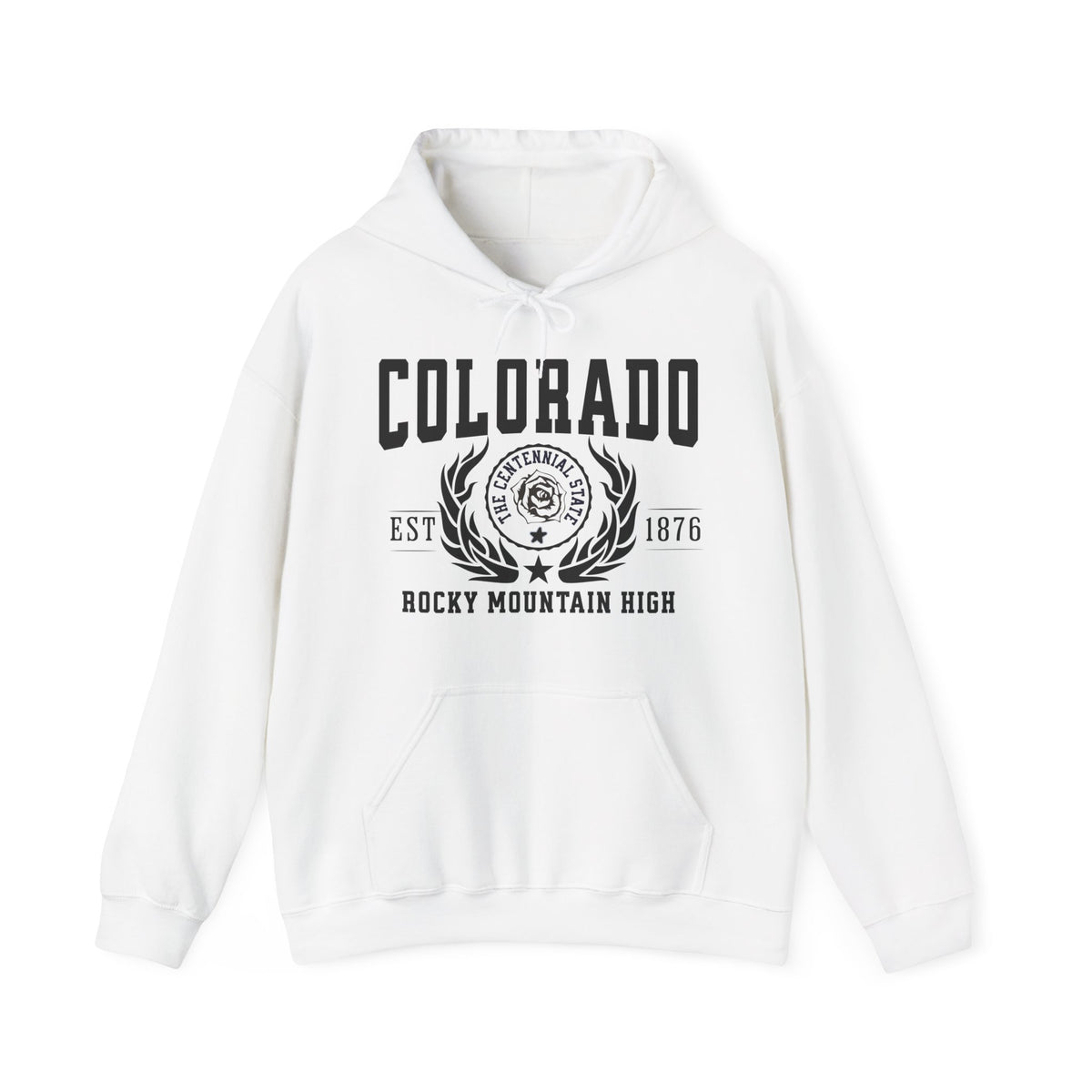Colorado State Legacy Hoodie – "Rocky Mountain High" | Unisex Adventure Pullover | Cozy Mountain Vibes Sweatshirt