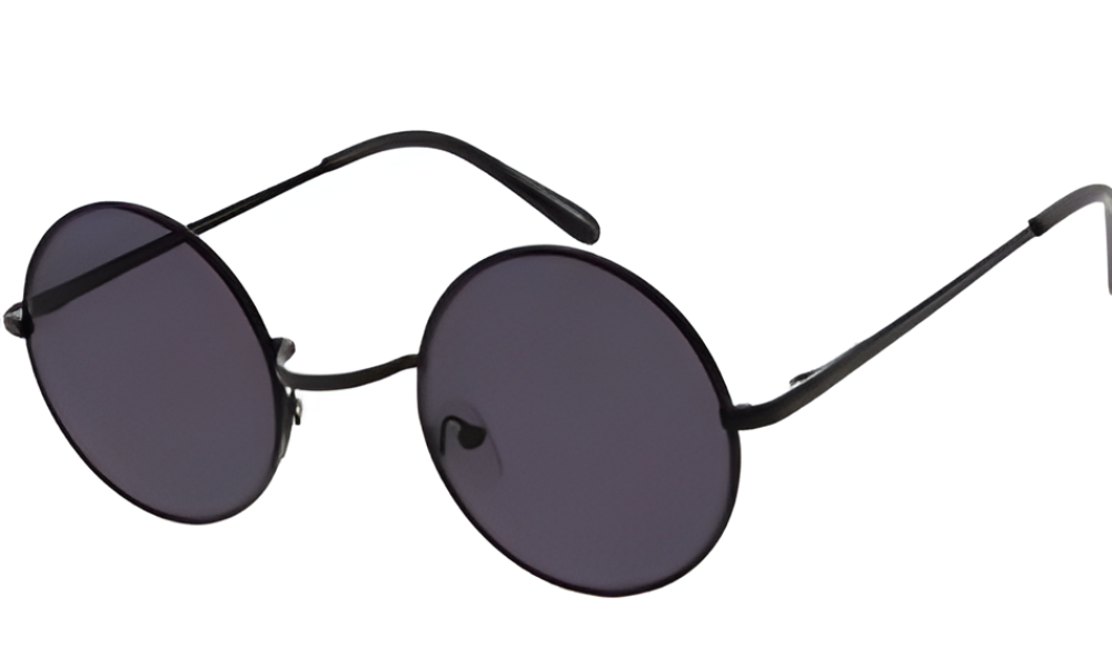 7133 ROUND LENNON METALl SUNGLASSES