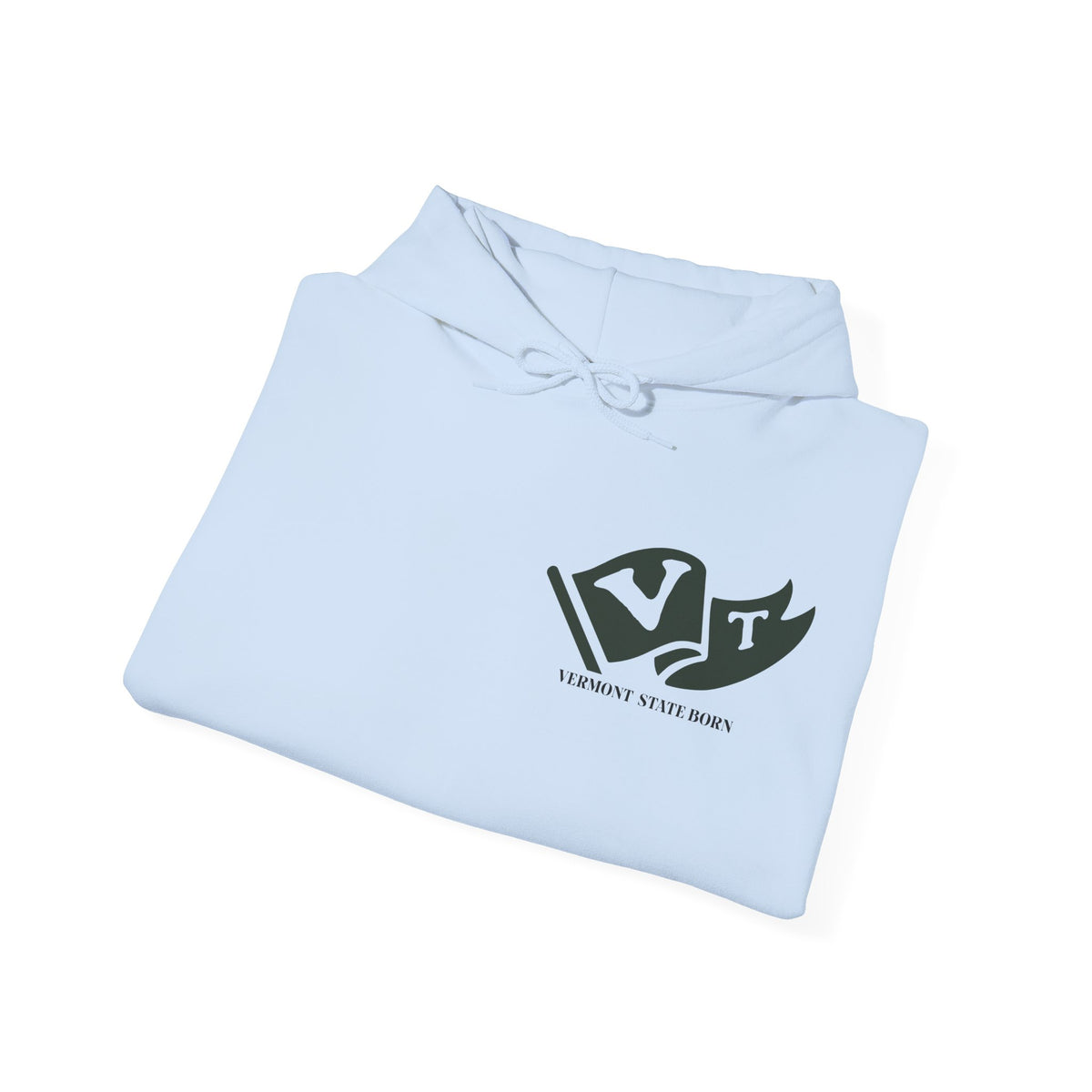 Vermont Born & Raised Unisex Hoodie – Green Mountain State Pride