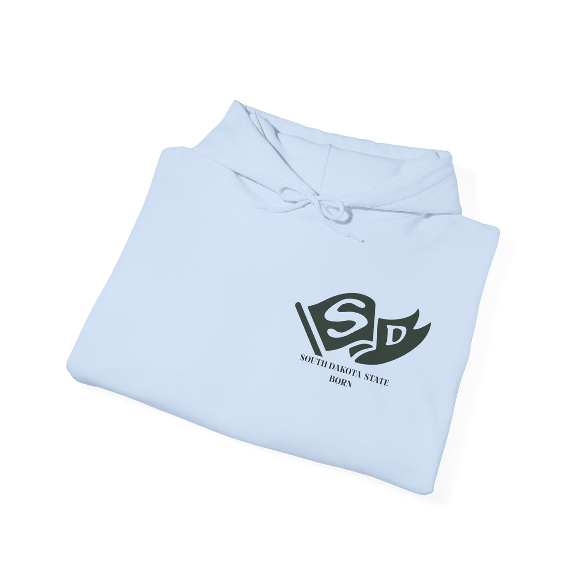 South Dakota State Born & Raised Unisex Hoodie – Homegrown Pride