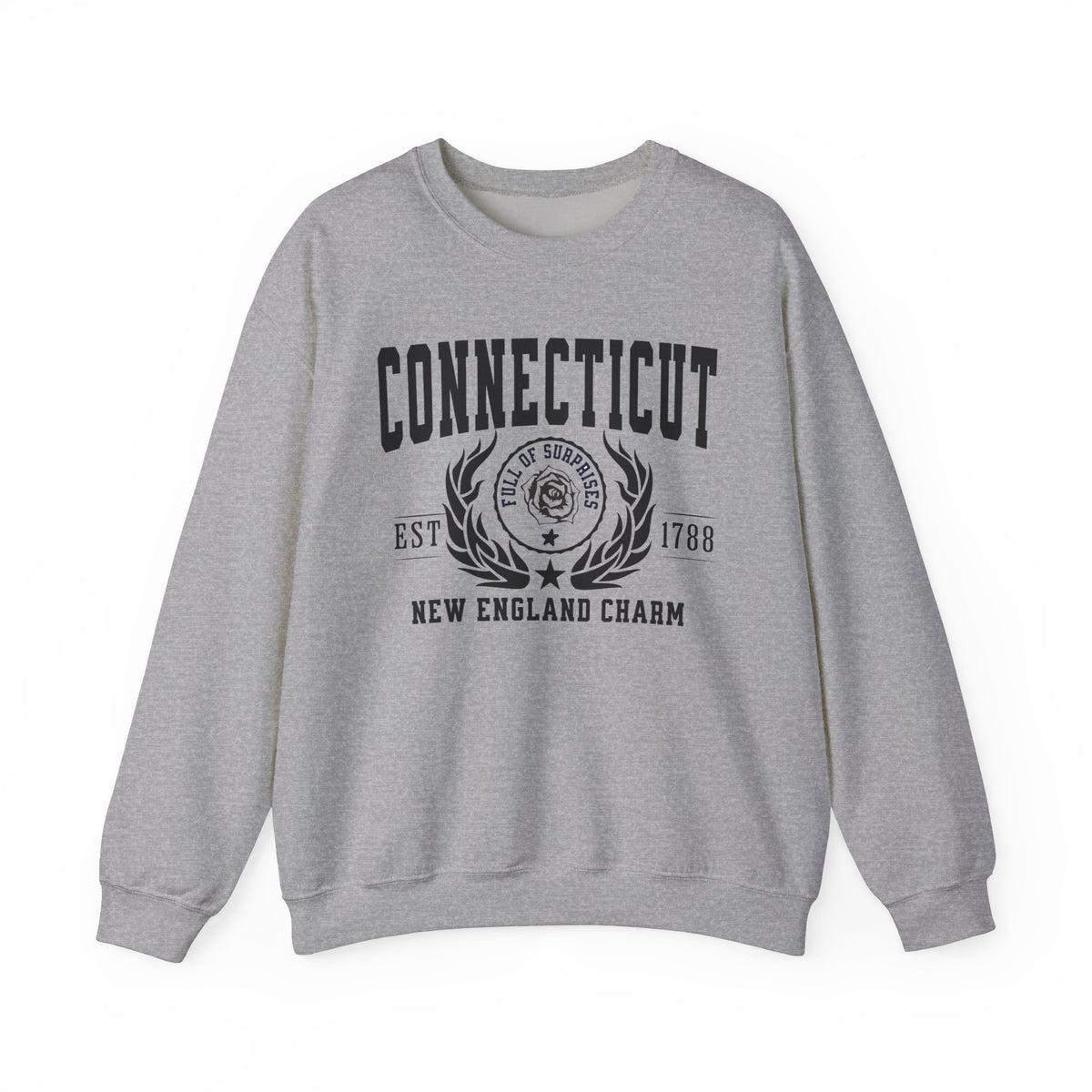 Connecticut State Legacy Unisex Sweatshirt – New England Charm | Cozy Pullover for State Pride & Coastal Vibes