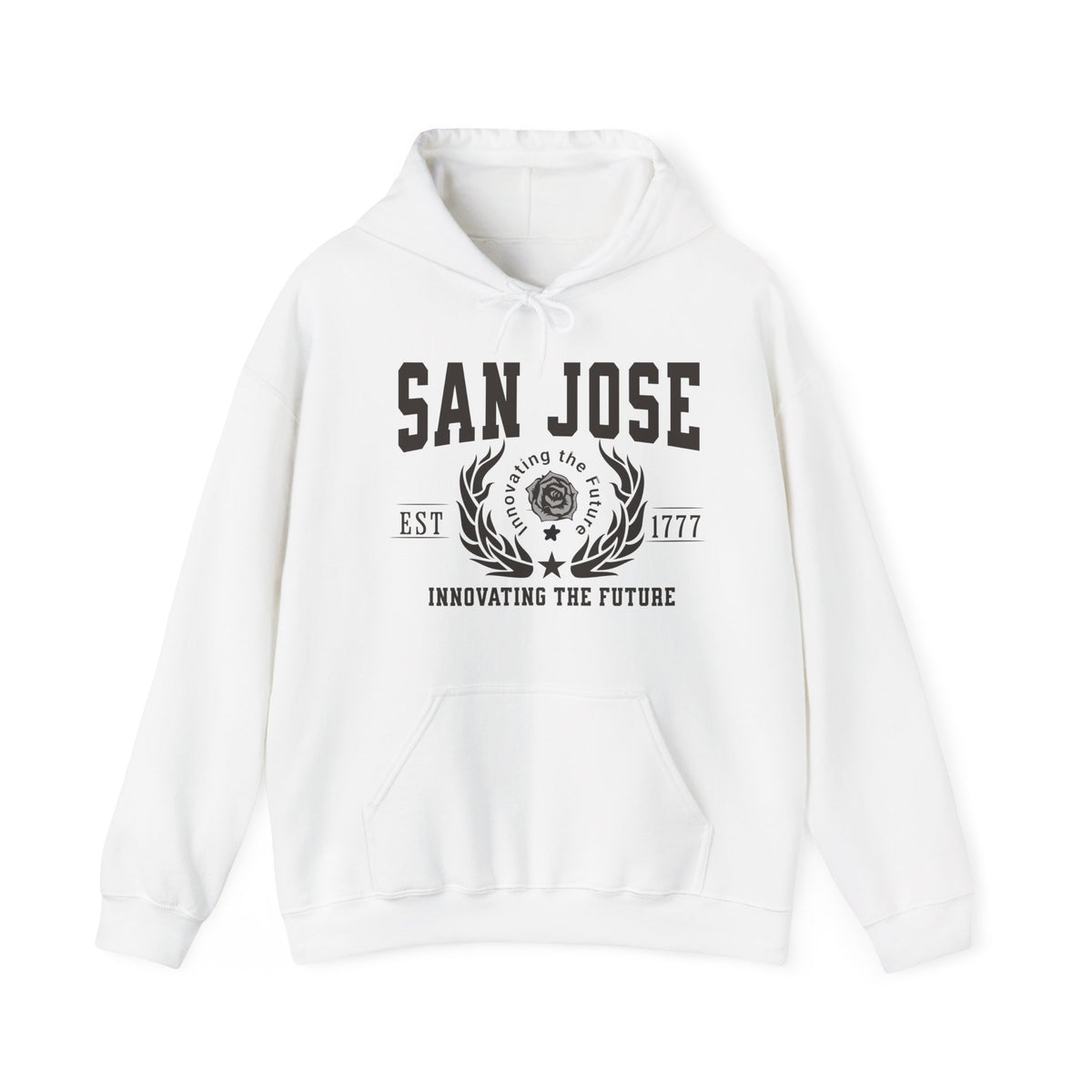 San Jose Legacy Hoodie "Innovating the Future" Silicon Valley Pride Unisex Sweatshirt