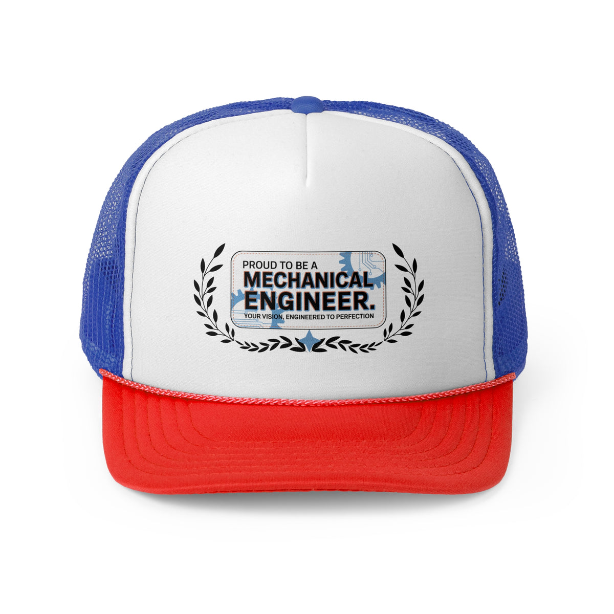 Mechanical Engineer Trucker Hat – Proud to Be a Mechanical Engineer | Your Vision, Engineered to Perfection | Engineering Gift Cap