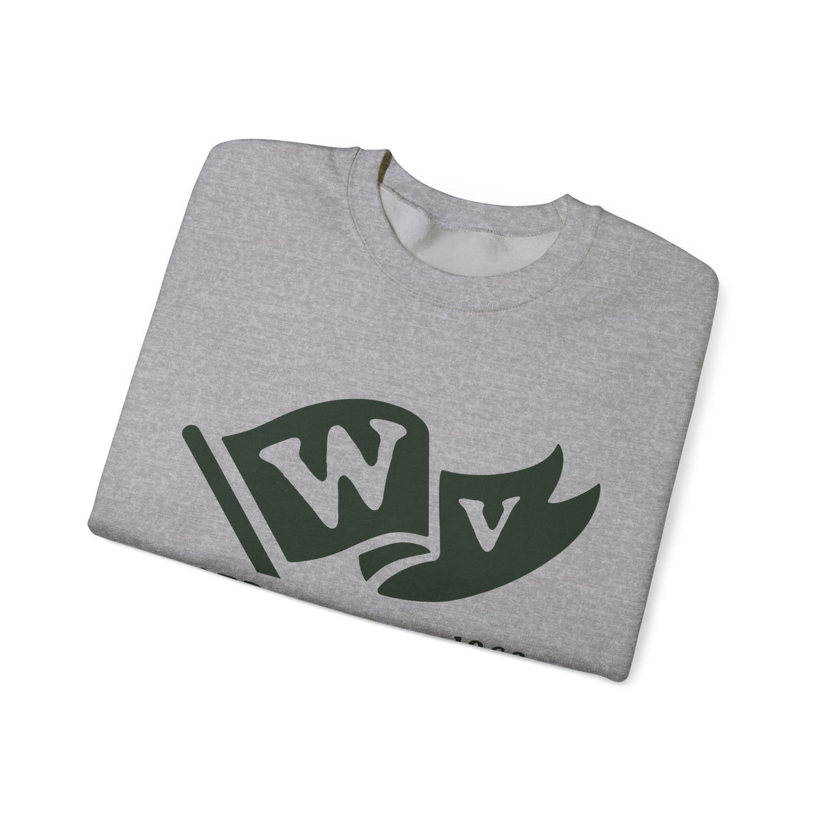 West Virginia Born & Raised Sweatshirt – Mountain State Heritage, Front & Back Design