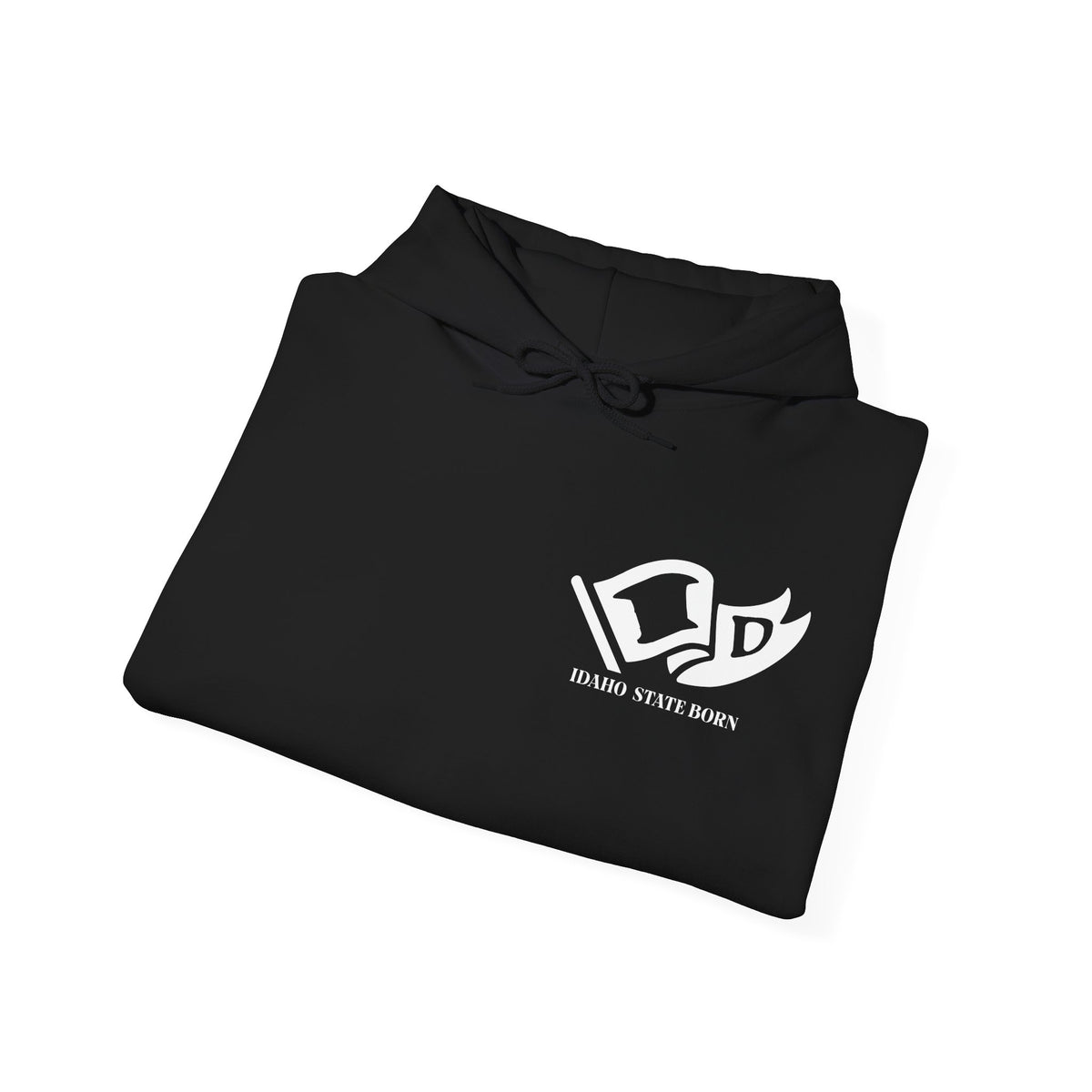 Idaho State Born and Raised Unisex Hoodie - Gem State Pride Design