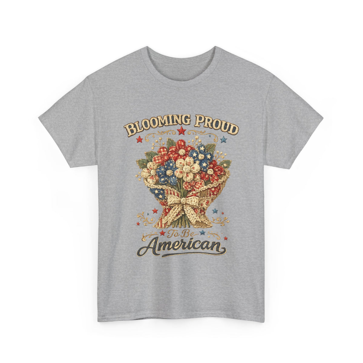 Blooming Proud to Be American T-Shirt