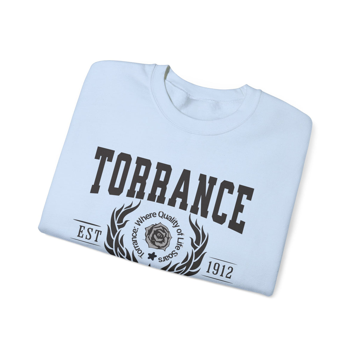 Torrance Legacy Unisex Sweatshirt "A Balanced City" Vintage Southern California Style