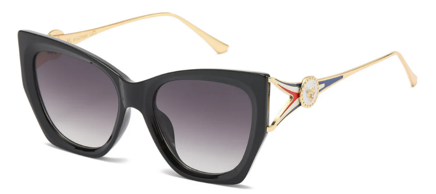 VG 8VG29564 Modern Cat Eye & Square Sunglasses | Chic Polymer Frame with Gradient Lens Options | New Edge Gifts & Novelties