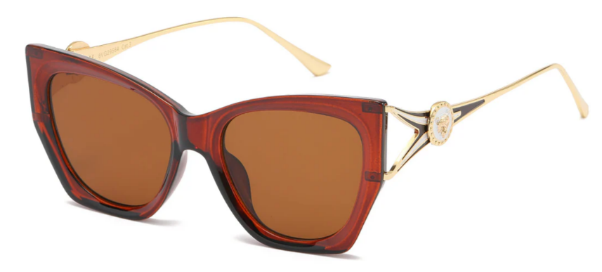 VG 8VG29564 Modern Cat Eye & Square Sunglasses | Chic Polymer Frame with Gradient Lens Options | New Edge Gifts & Novelties
