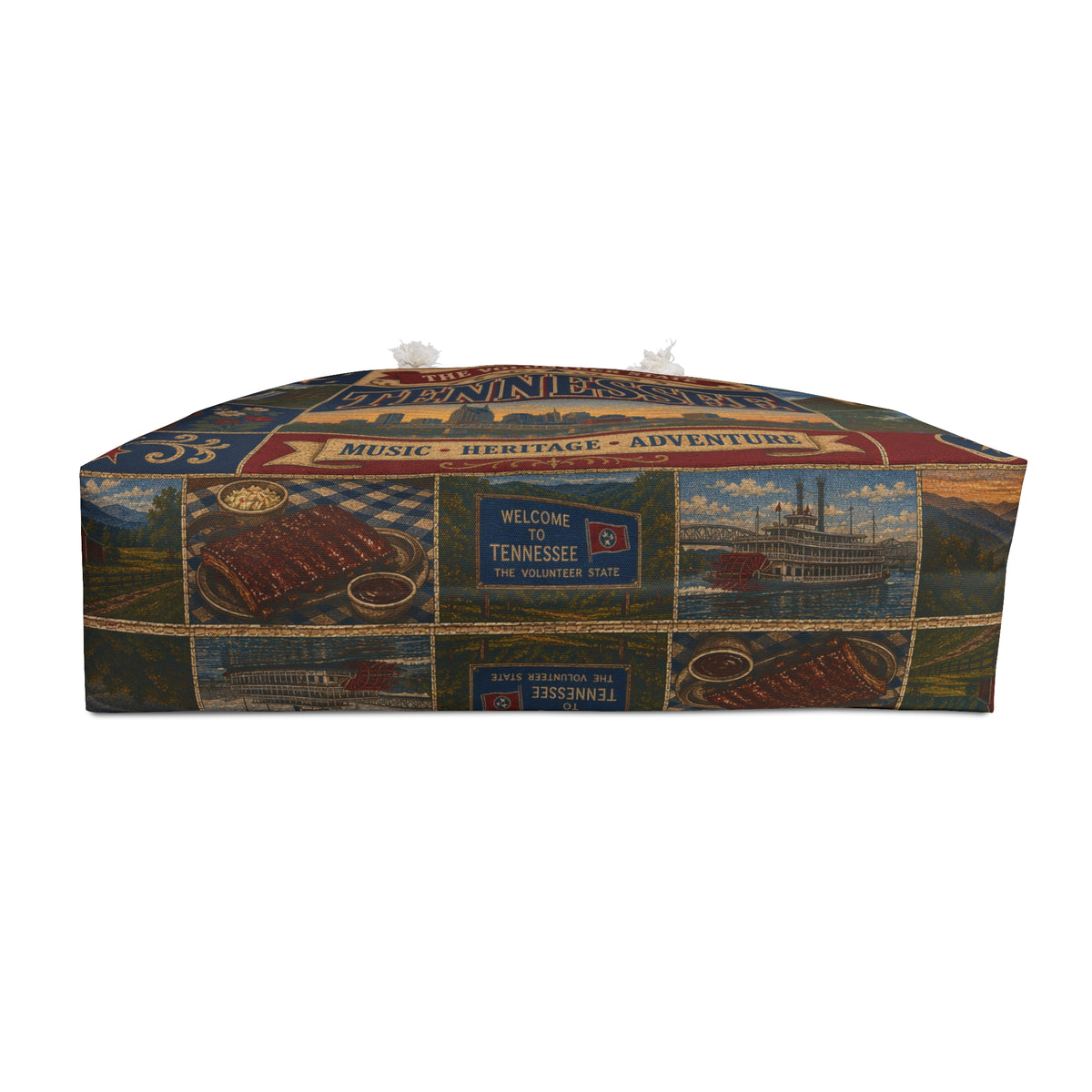 Tennessee Weekender Bag — Vintage Music & Heritage Travel Tote