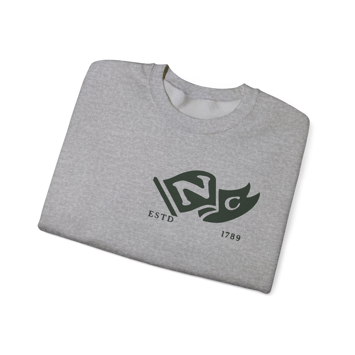 North Carolina State Born and Raised Sweatshirt - Proud Tar Heel Design