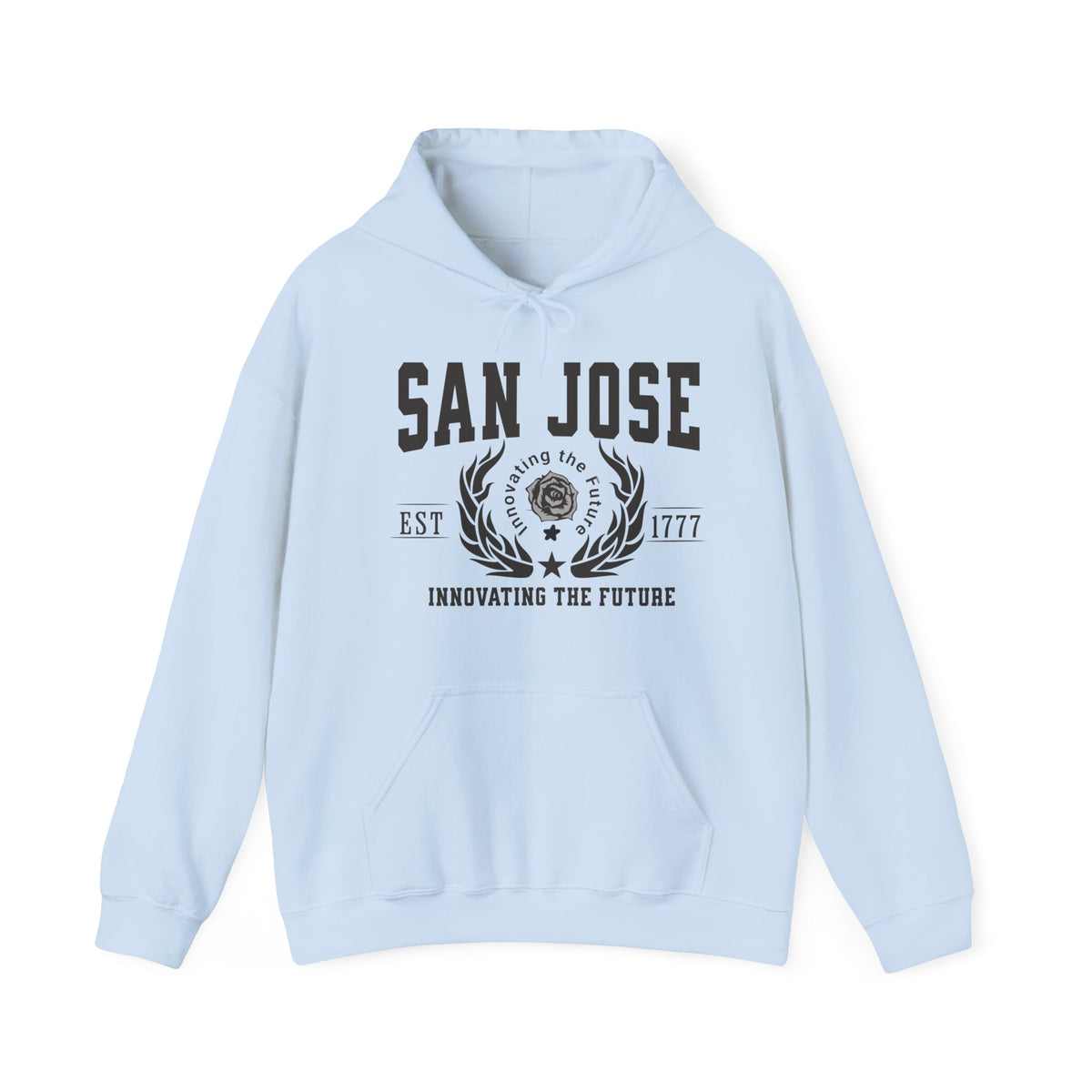 San Jose Legacy Hoodie "Innovating the Future" Silicon Valley Pride Unisex Sweatshirt