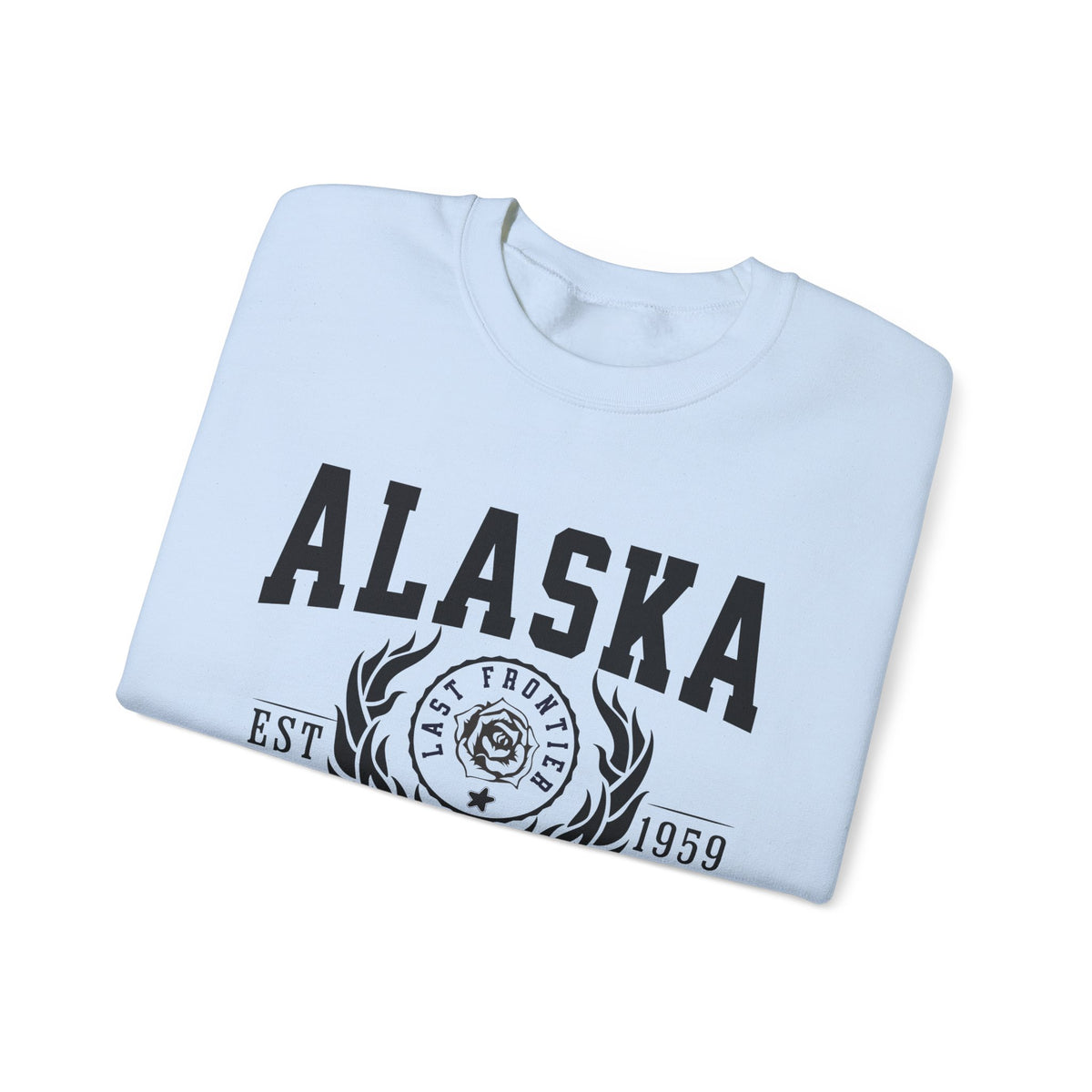 Alaska State Legacy Unisex Sweatshirt – Untamed Natural Beauty | Wild Frontier Crewneck