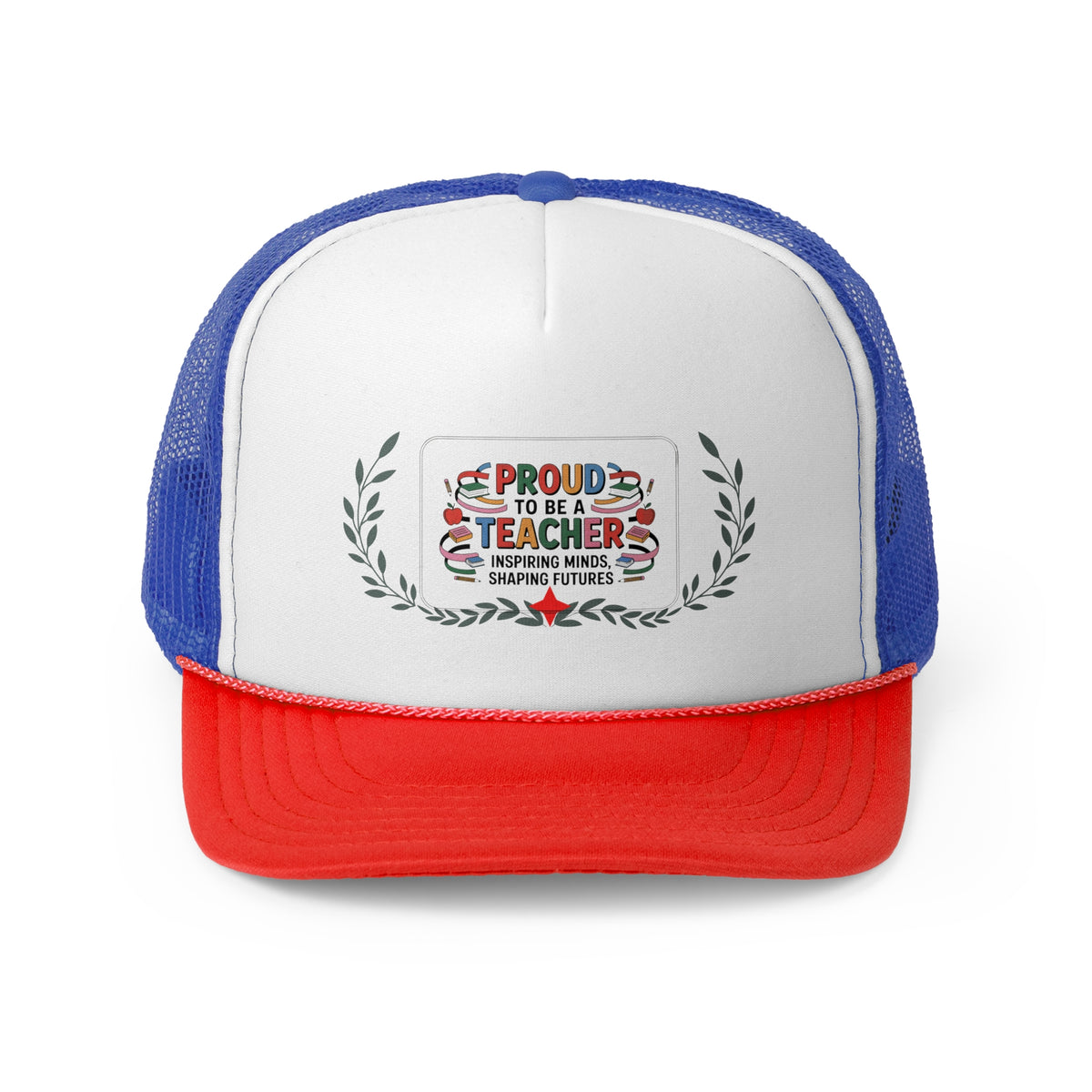 Teacher Trucker Hat – Proud to Be a Teacher | Inspiring Minds, Shaping Futures | Educator Gift for Back to School or Teacher Appreciation