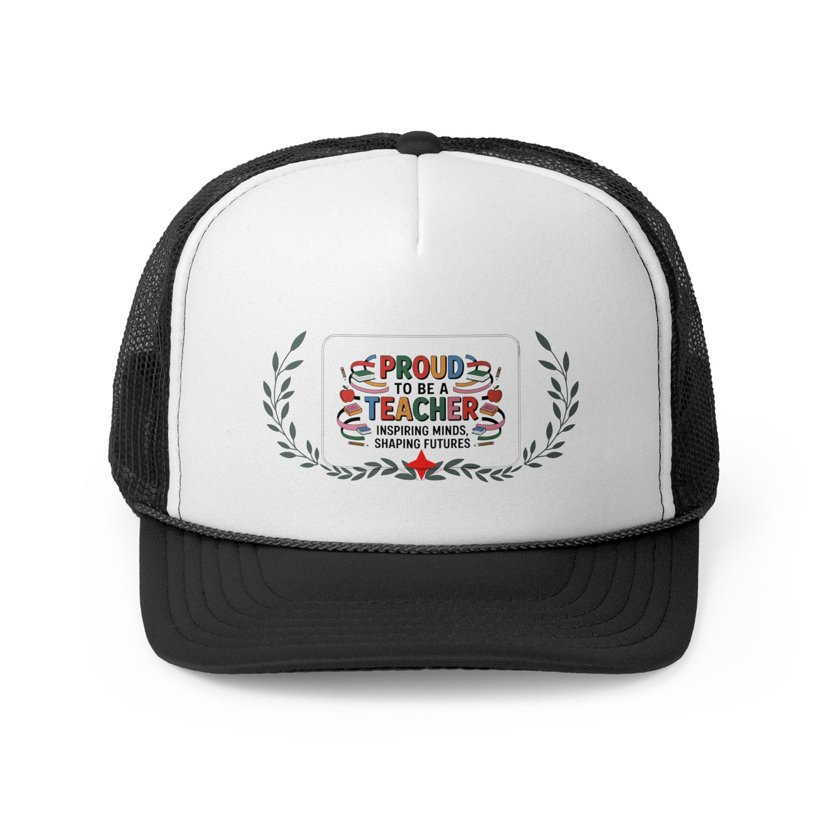Teacher Trucker Hat – Proud to Be a Teacher | Inspiring Minds, Shaping Futures | Educator Gift for Back to School or Teacher Appreciation