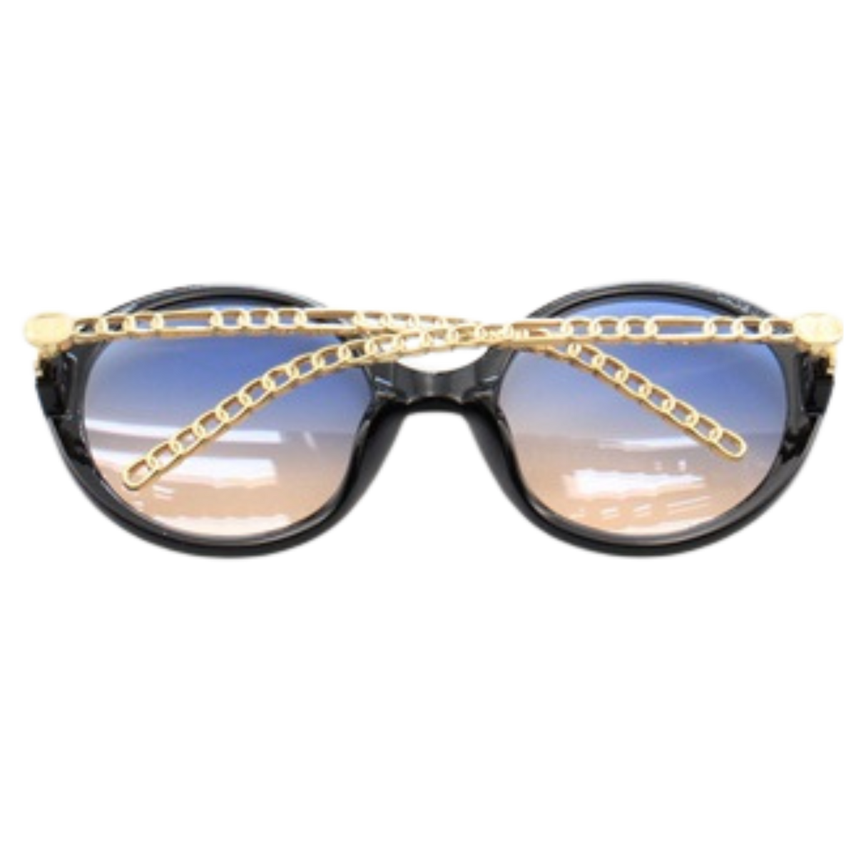 BOLD ELEGANCE: NEW EDGE EYEWEAR 96470 ROUND OVERSIZE FASHION SUNGLASSES