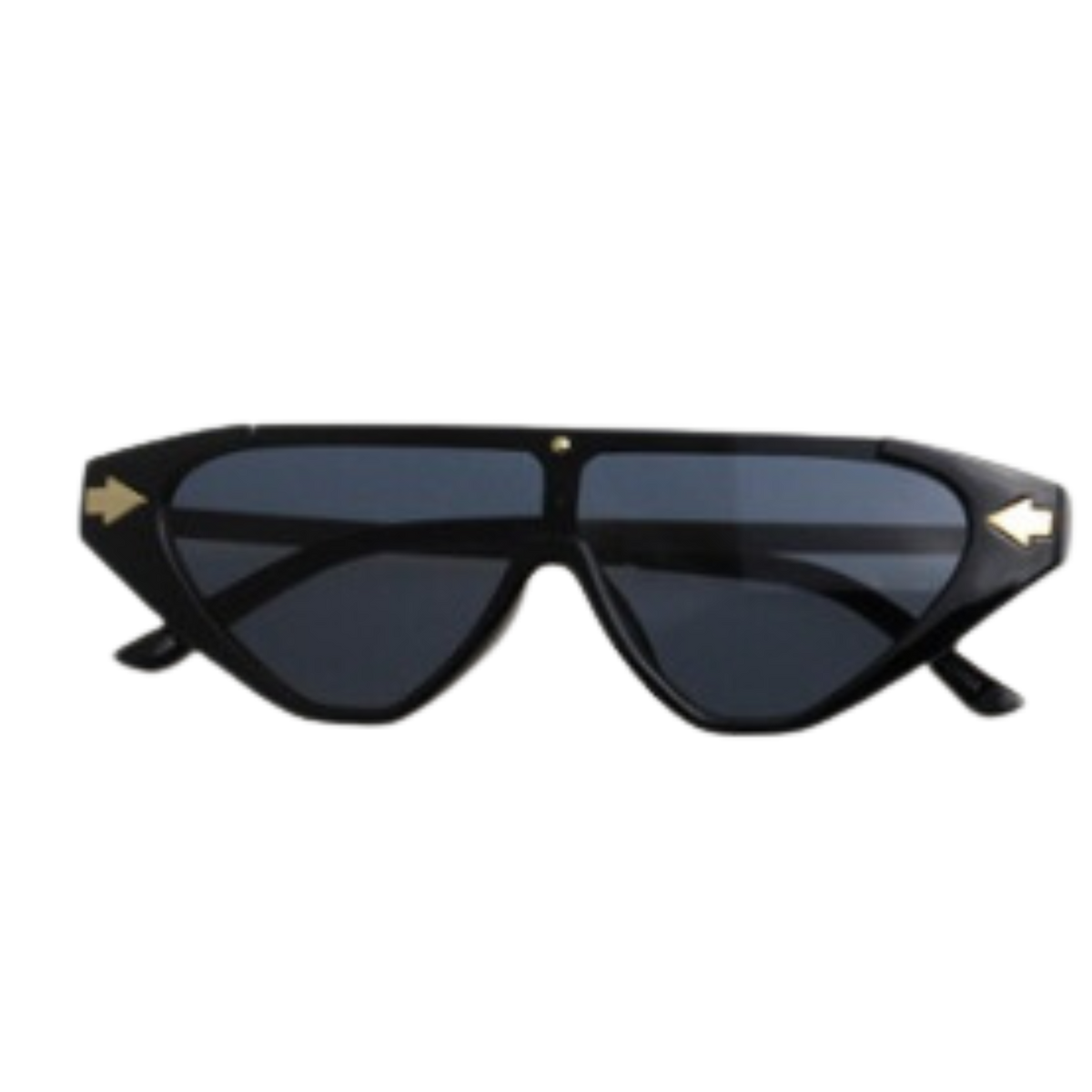 CAT-EYE CHIC: NEW EDGE EYEWEAR 96473 SHIELD FASHION SUNGLASSES