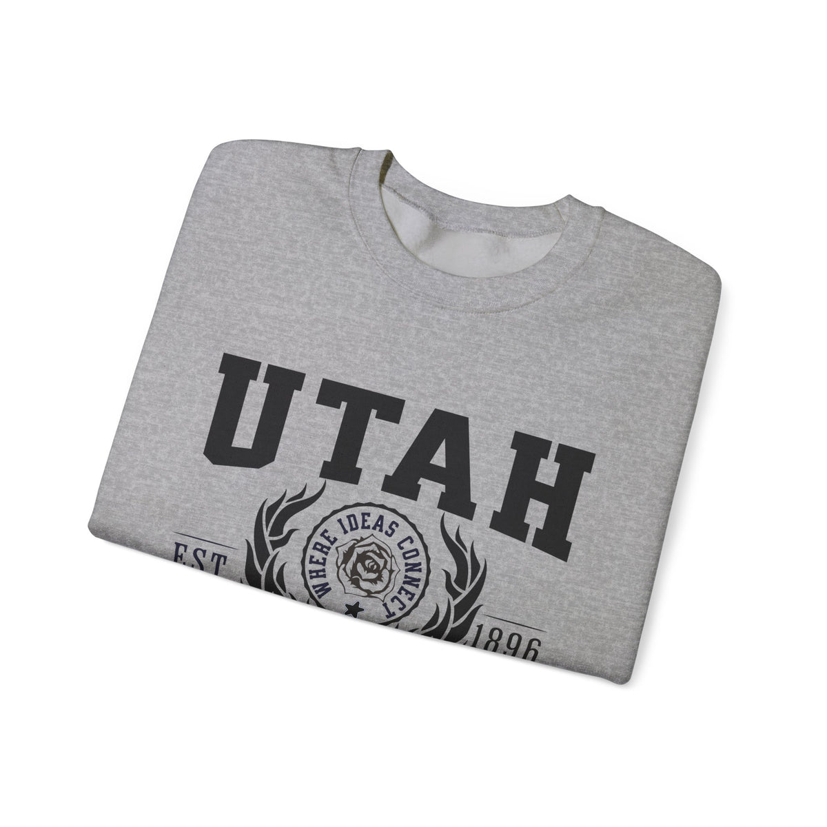 Utah State Legacy Sweatshirt – Majestic Mountains Await | Unisex Desert & Peaks Crewneck