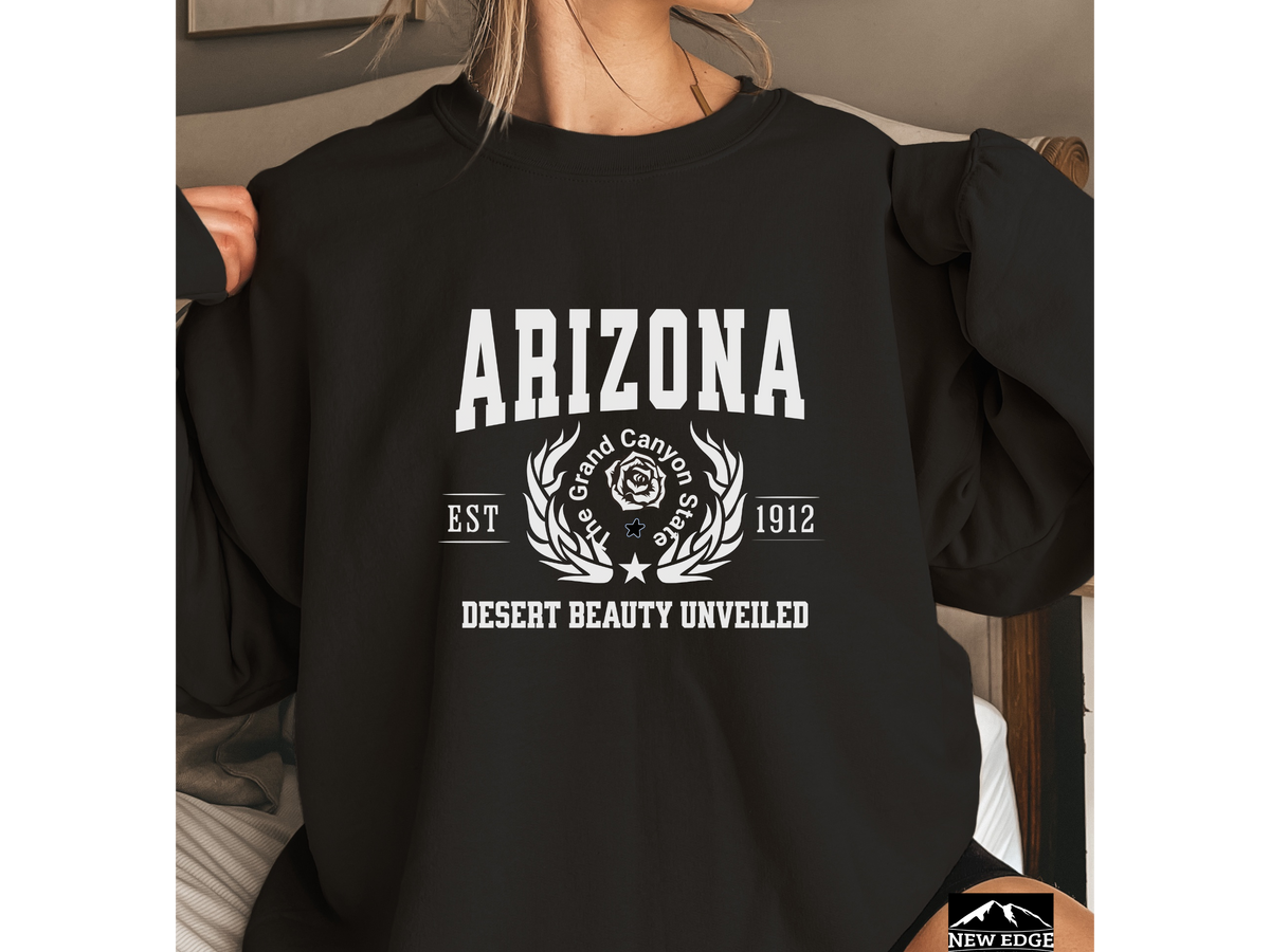 Arizona State Legacy Unisex Sweatshirt – Desert Beauty Unveiled | Sonoran Pride Crewneck