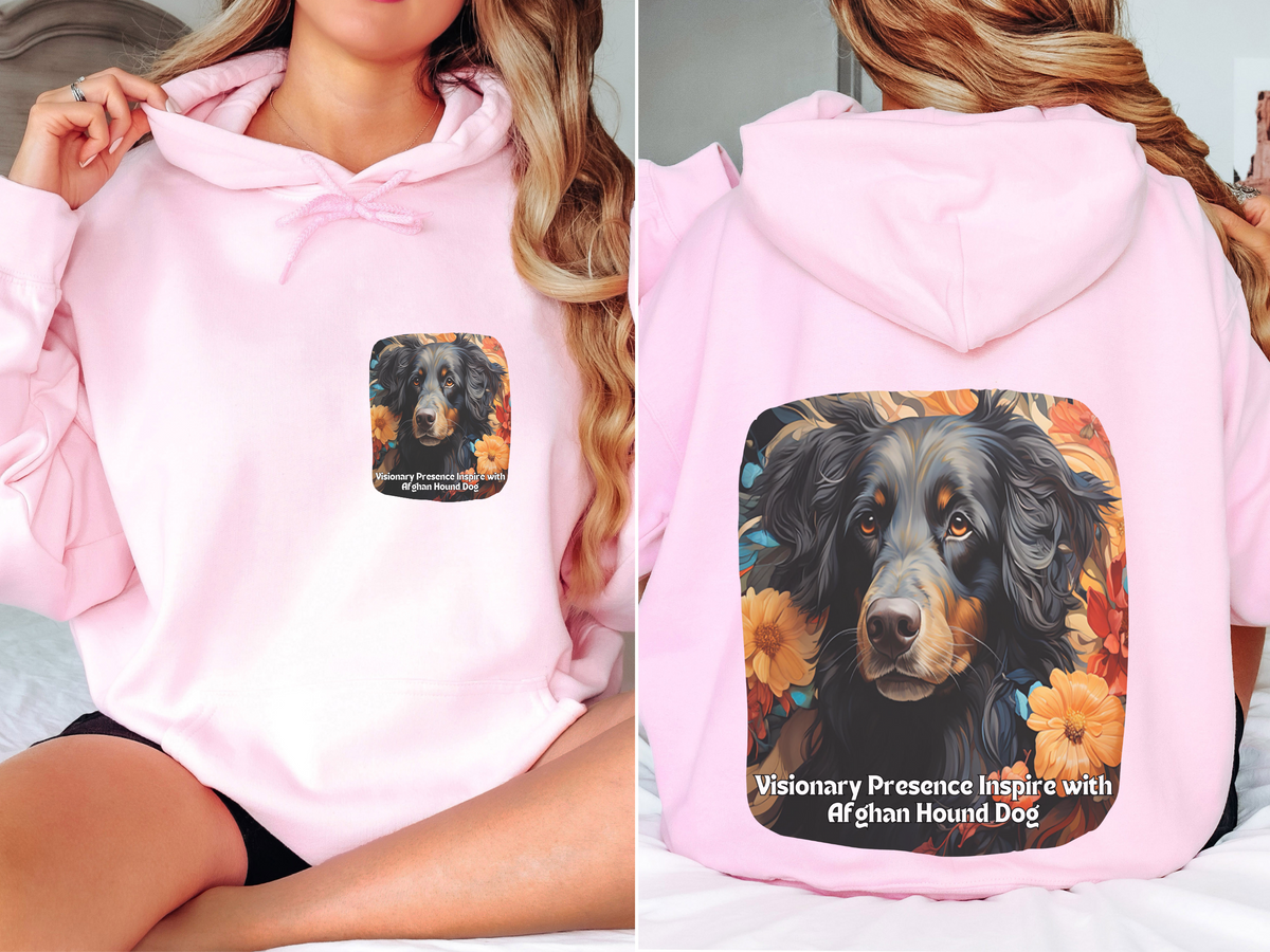 Sunflower Afghan Hound Sweatshirt – Visionary Presence, Inspire in Style