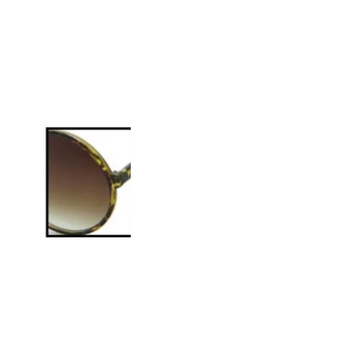 MAKE A STATEMENT: 80828 ROUND OVERSIZE SUNGLASSES BY NEW EDGE EYEWEAR"