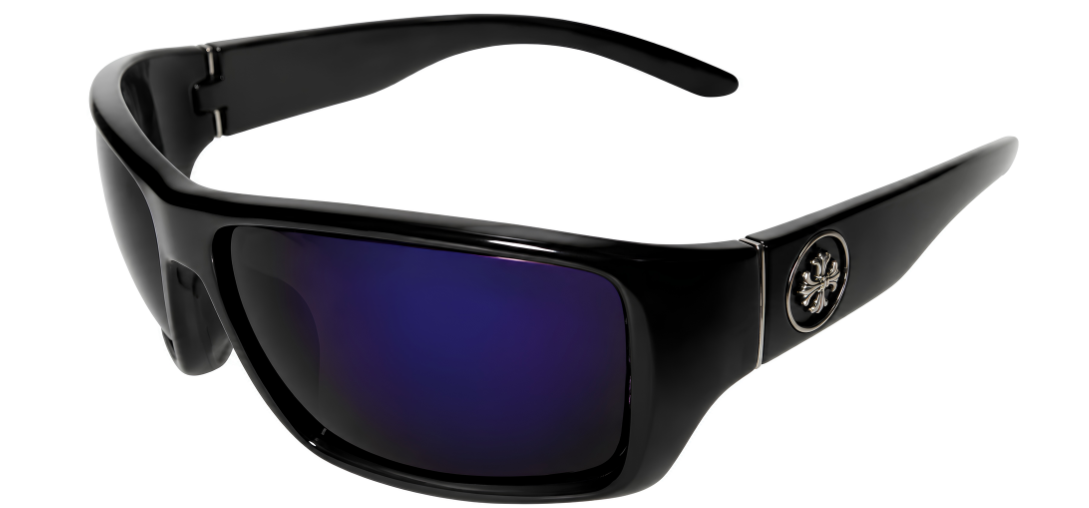"BRZ66152 BIOHAZARD WRAP AROUND SUNGLASSES"