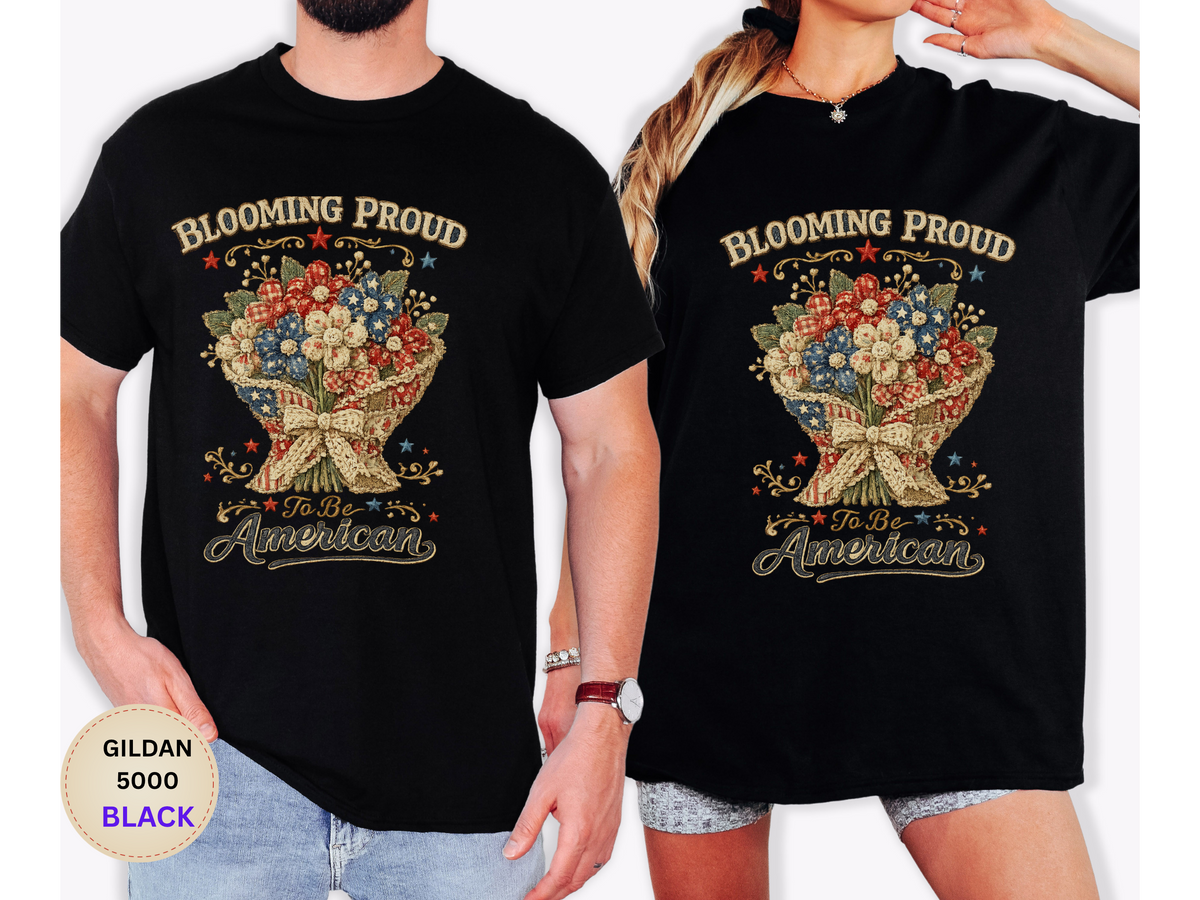 Blooming Proud to Be American T-Shirt