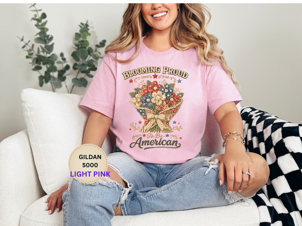 Blooming Proud to Be American T-Shirt