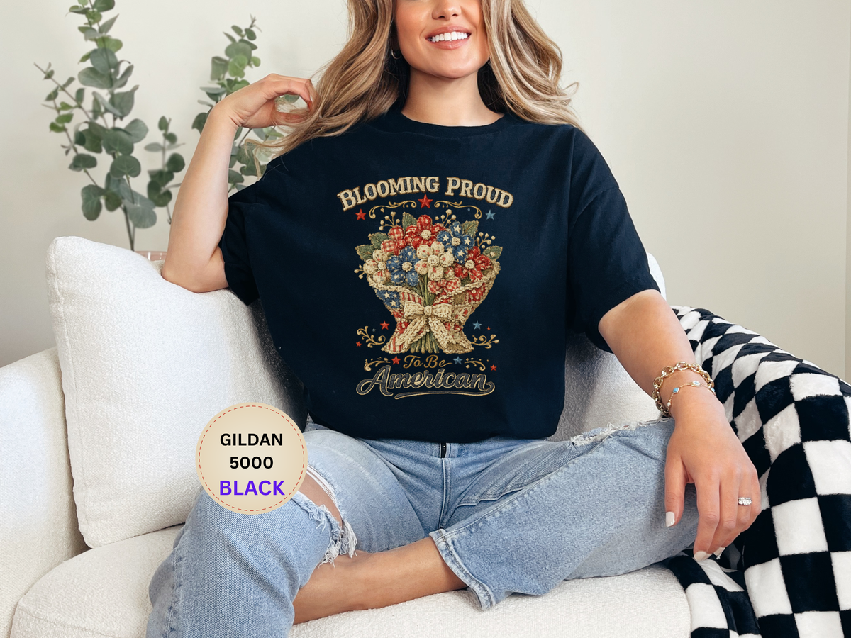 Blooming Proud to Be American T-Shirt