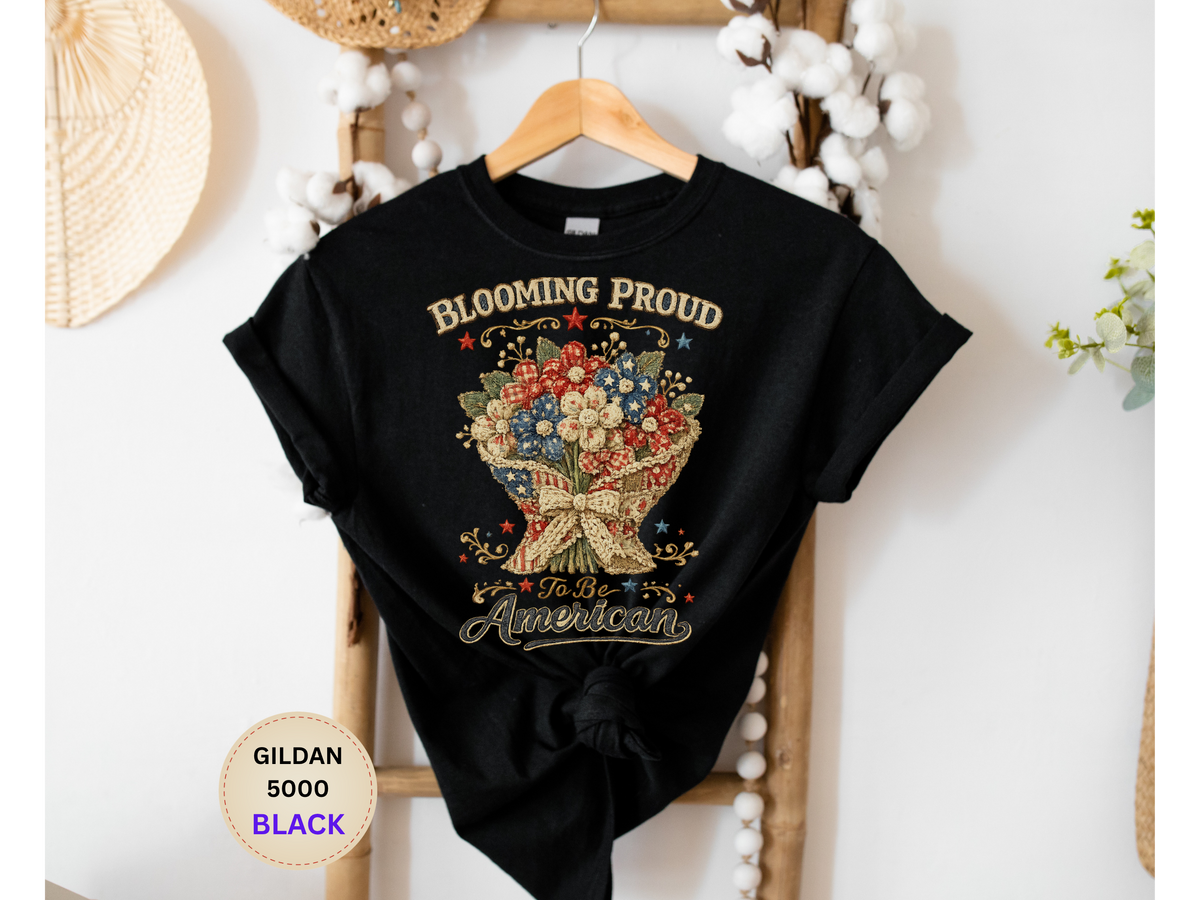 Blooming Proud to Be American T-Shirt