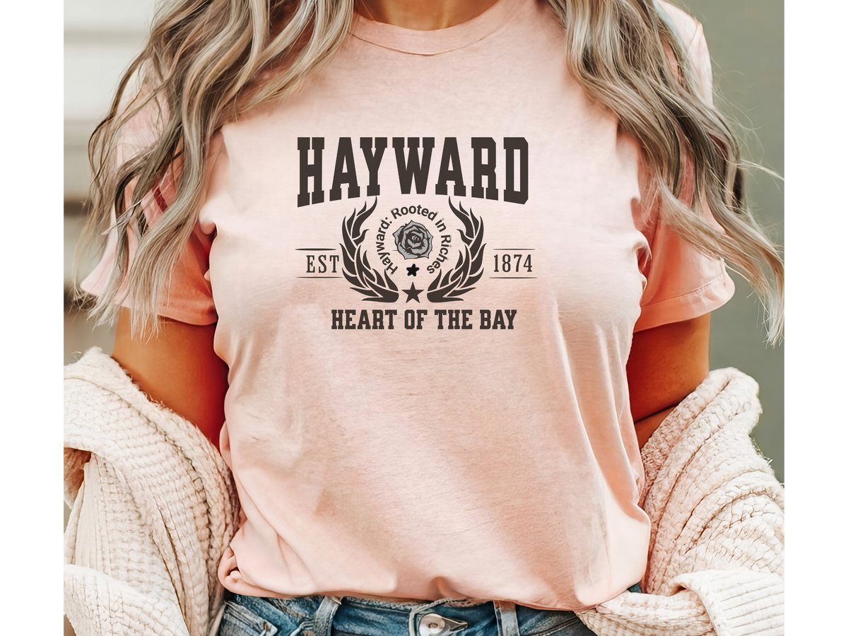 California City Legacy T-Shirt – Hayward Edition | "Heart of the Bay" Unisex NorCal Pride Tee