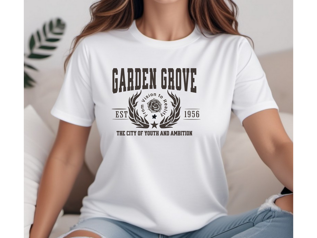 California City Legacy T-Shirt – Garden Grove Edition | "The City of Youth and Ambition" Unisex OC Tee