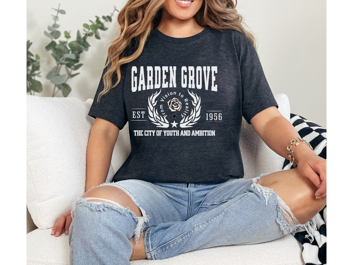 California City Legacy T-Shirt – Garden Grove Edition | "The City of Youth and Ambition" Unisex OC Tee