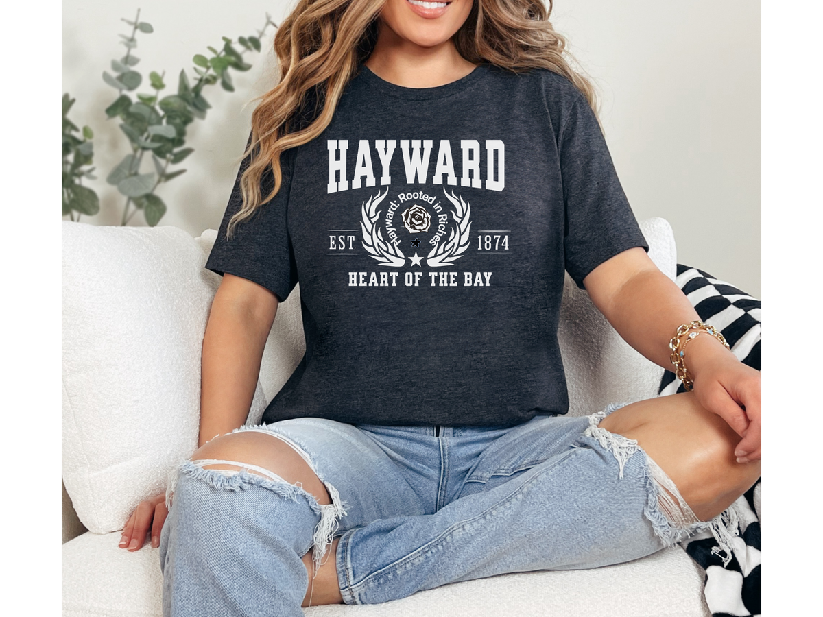 California City Legacy T-Shirt – Hayward Edition | "Heart of the Bay" Unisex NorCal Pride Tee