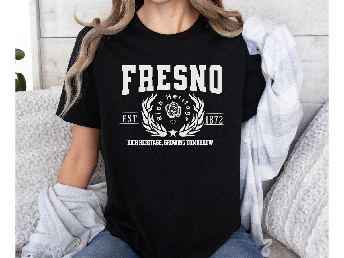 California City Legacy T-Shirt – Fresno Edition | "Rich Heritage, Growing Tomorrow" Unisex Central Valley Tee
