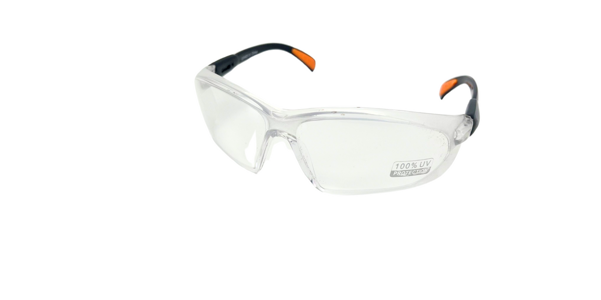 NEW EDGE EYEWEAR CTS-S116 PREMIUM CLEAR SAFETY GLASSES