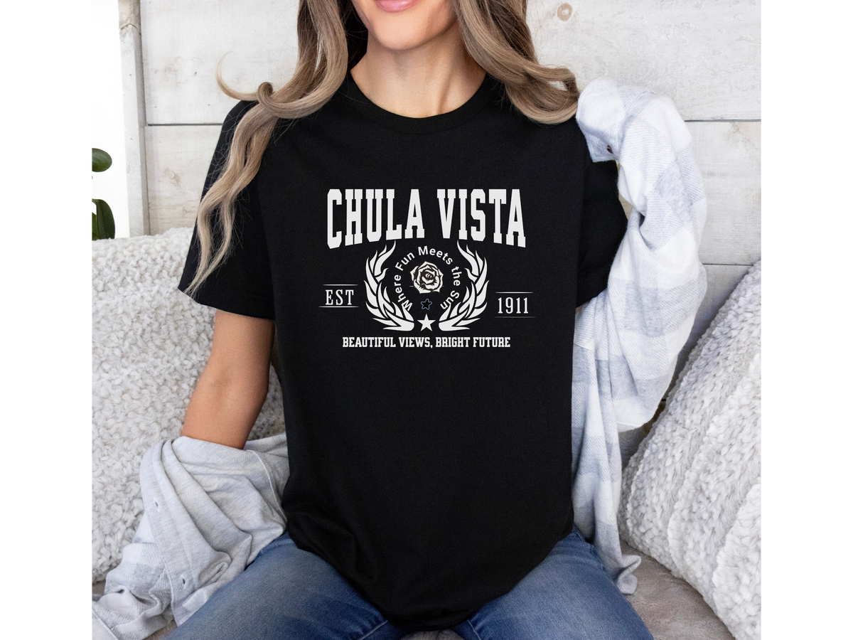 California City Legacy T-Shirt – Chula Vista Edition | "Beautiful Views, Bright Future" Unisex SoCal Tee
