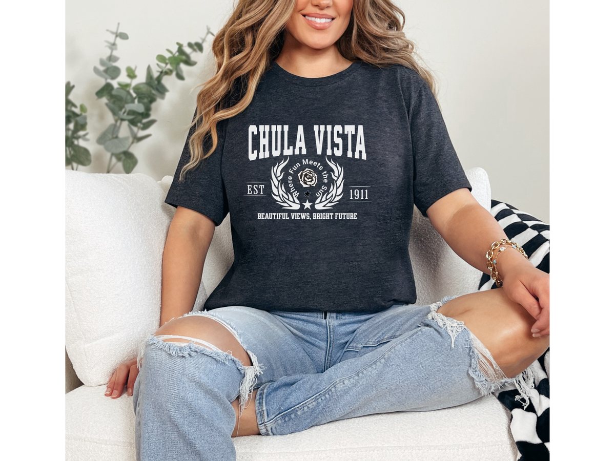 California City Legacy T-Shirt – Chula Vista Edition | "Beautiful Views, Bright Future" Unisex SoCal Tee