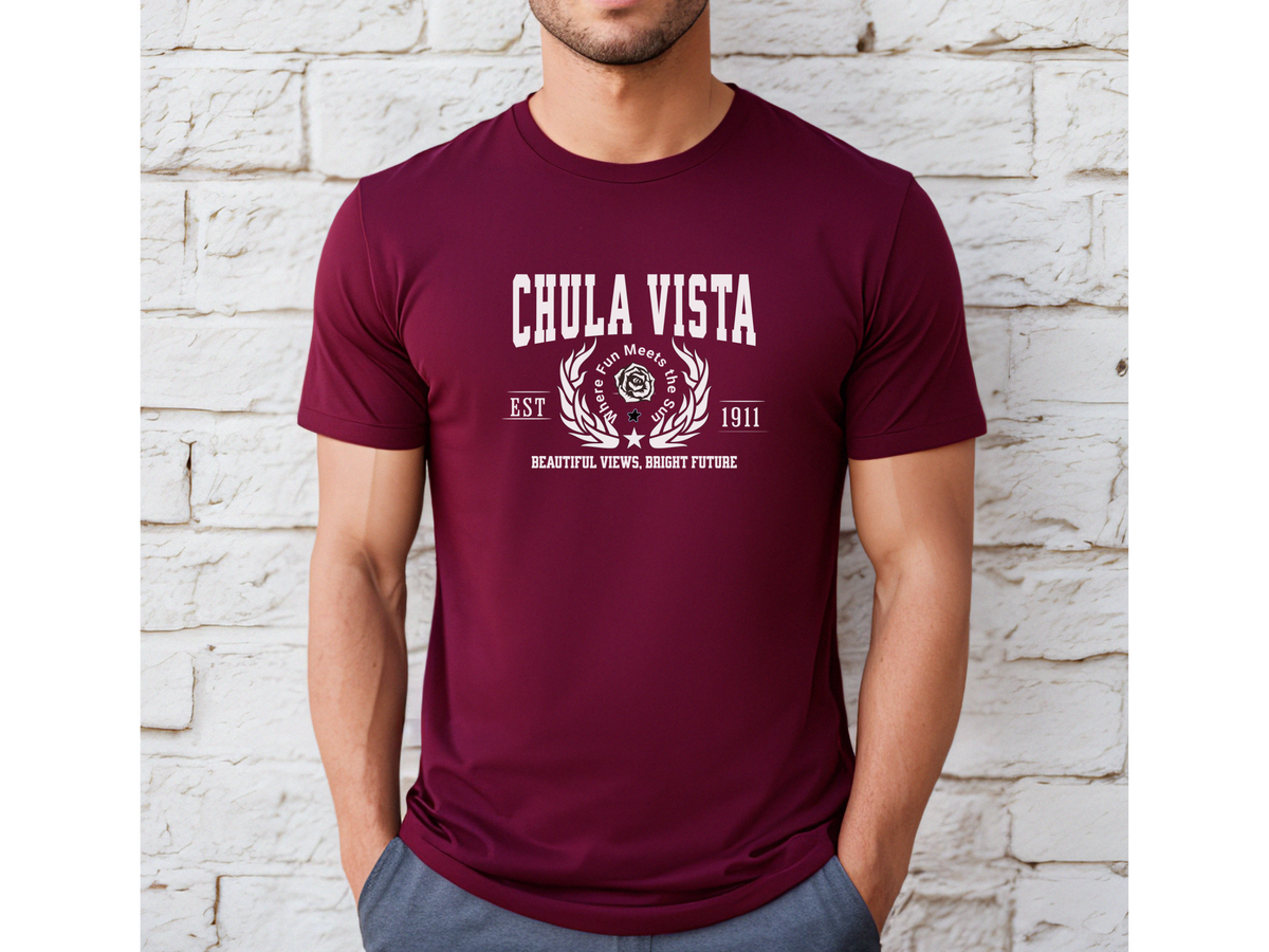 California City Legacy T-Shirt – Chula Vista Edition | "Beautiful Views, Bright Future" Unisex SoCal Tee