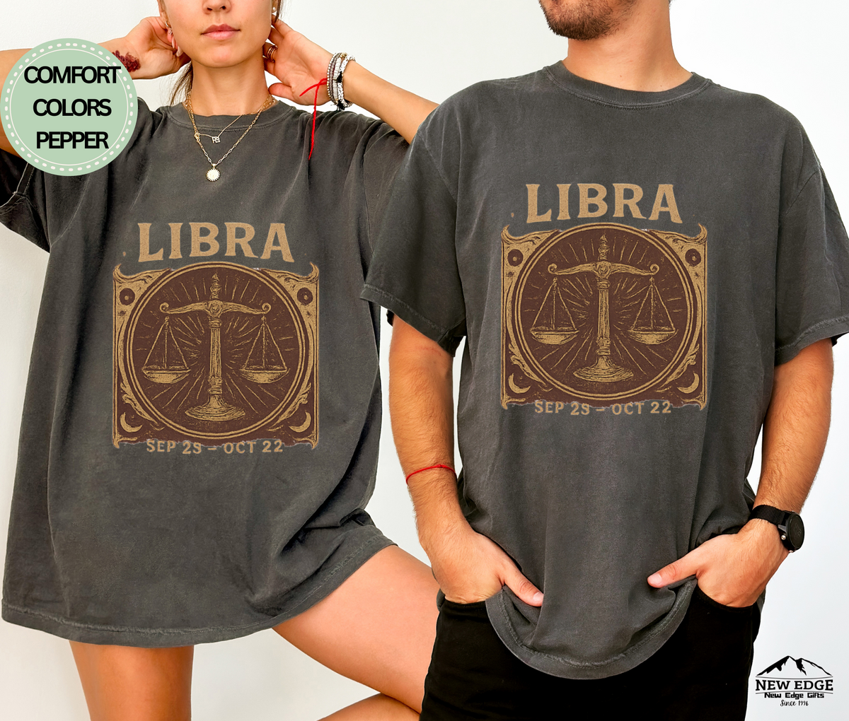 Libra Zodiac T-Shirt | Unisex Astrology Graphic Tee