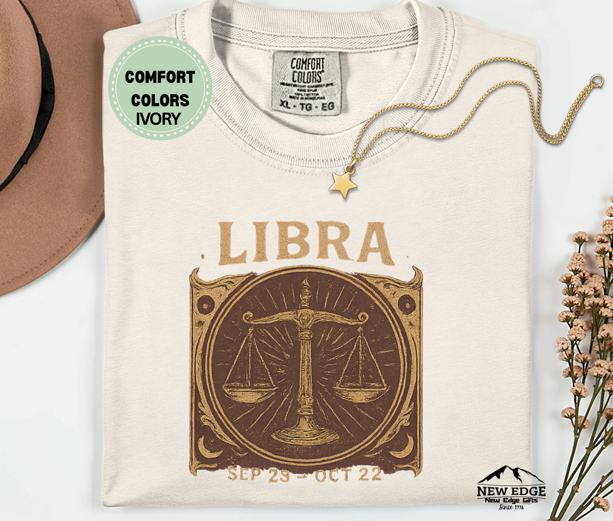 Libra Zodiac T-Shirt | Unisex Astrology Graphic Tee