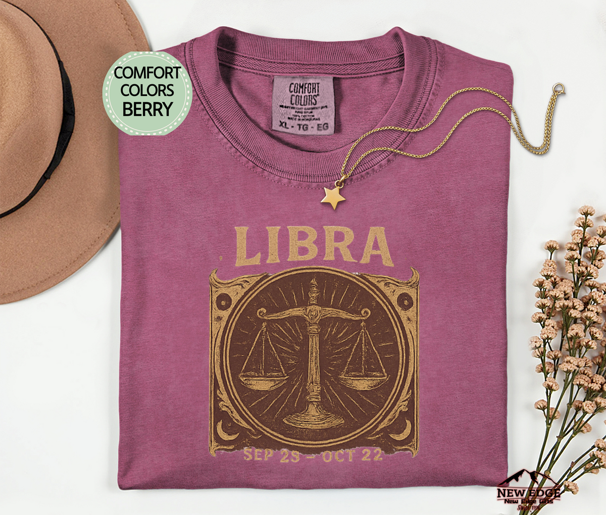 Libra Zodiac T-Shirt | Unisex Astrology Graphic Tee