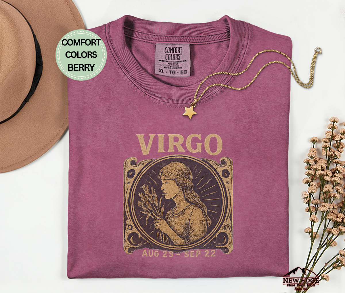 Virgo Zodiac T-Shirt | Unisex Astrology Horoscope Graphic Tee