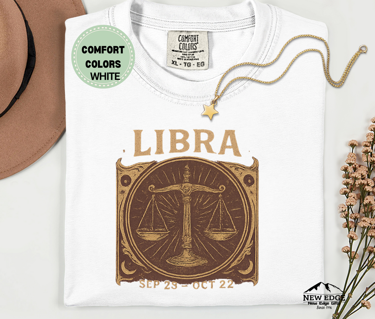 Libra Zodiac T-Shirt | Unisex Astrology Graphic Tee