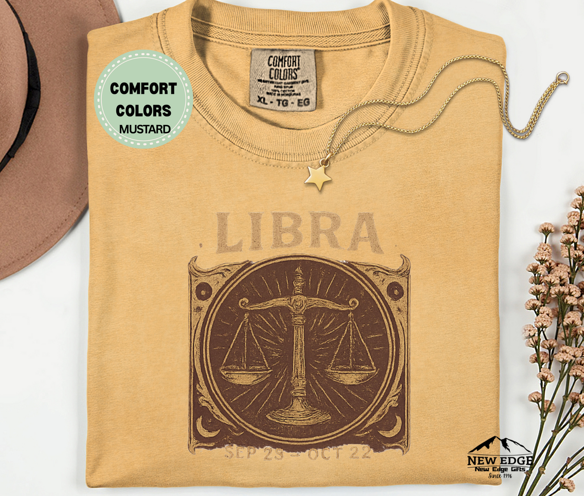 Libra Zodiac T-Shirt | Unisex Astrology Graphic Tee