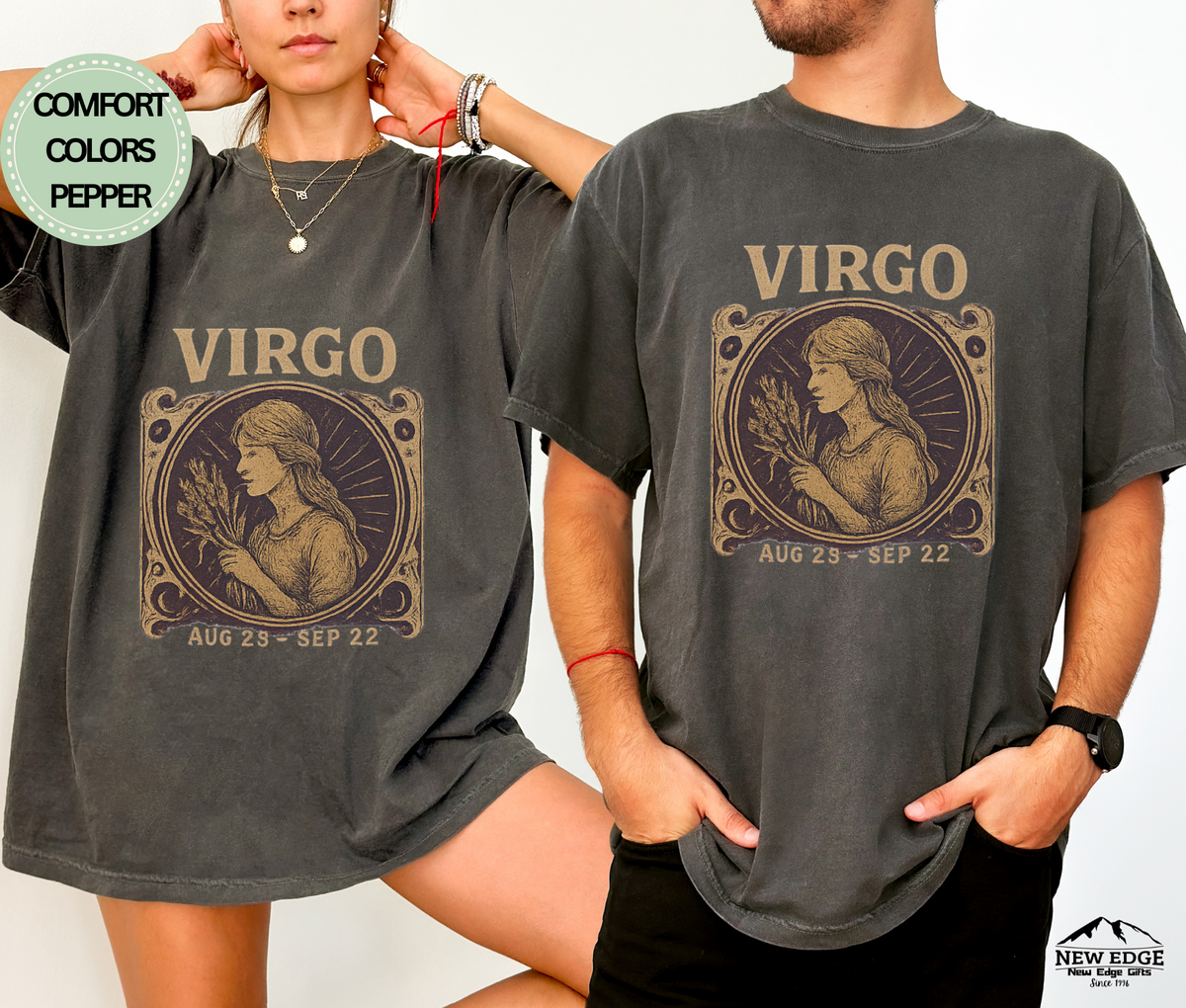 Virgo Zodiac T-Shirt | Unisex Astrology Horoscope Graphic Tee