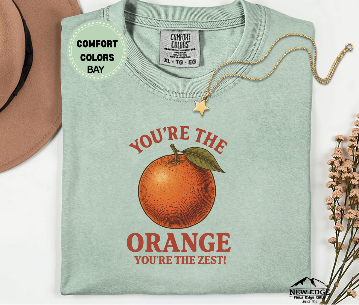 You’re the Orange You’re the Zest T-Shirt | Funny Fruit Pun Couples Unisex Tee