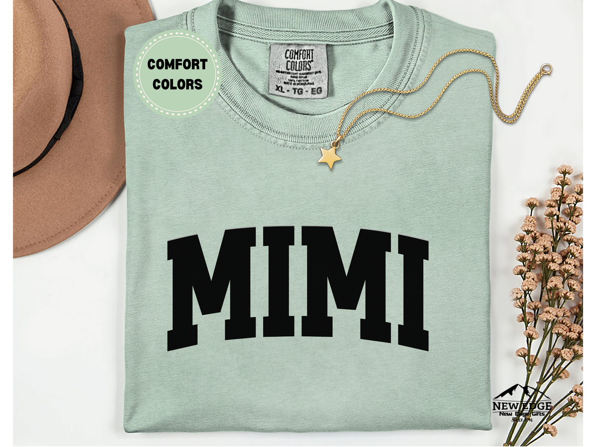 Comfort Colors Mimi T-Shirt | Cute Grandma Graphic Tee | Gift for Mimi