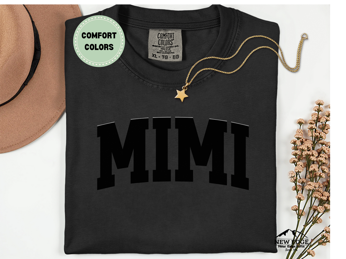 Comfort Colors Mimi T-Shirt | Cute Grandma Graphic Tee | Gift for Mimi